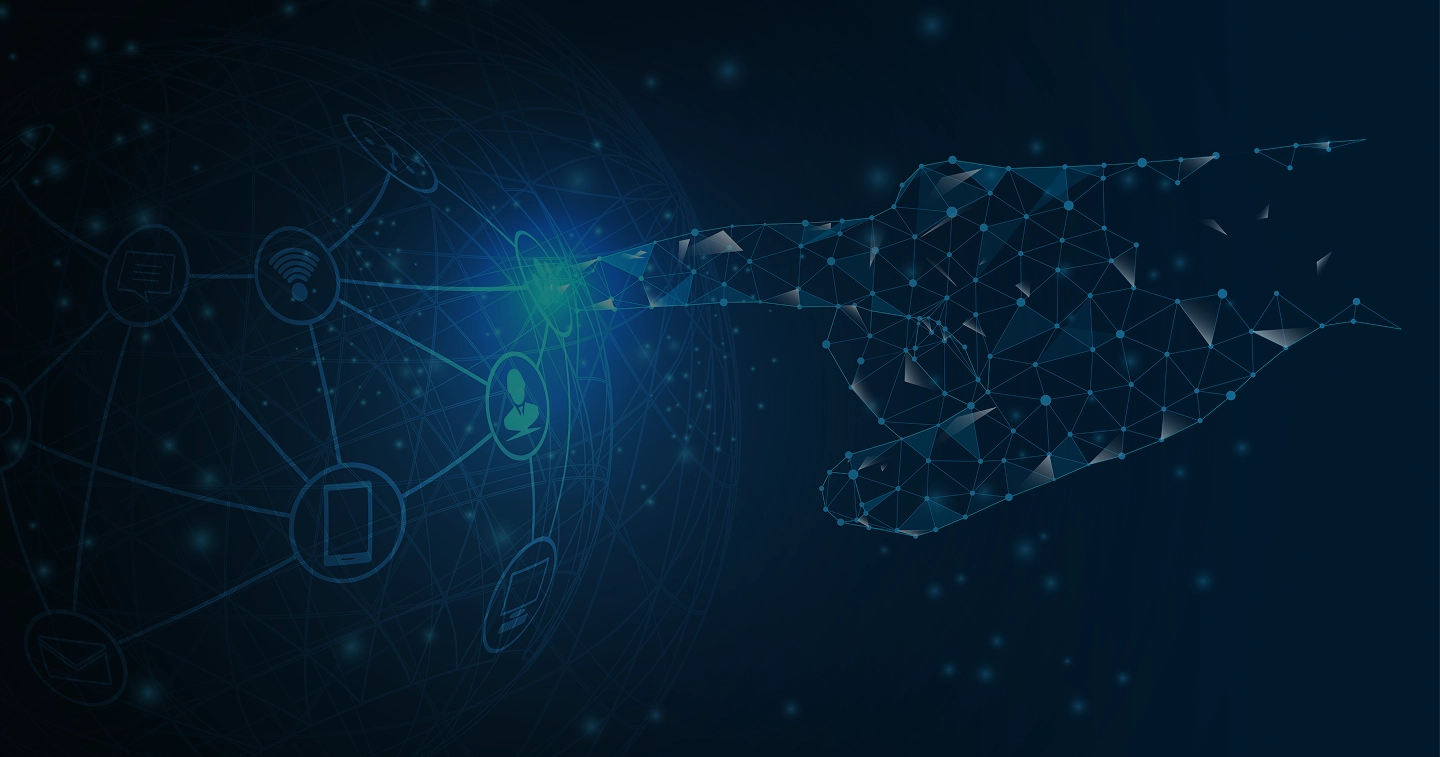 Grafica di sfondo della pagina contatti di Zyverium